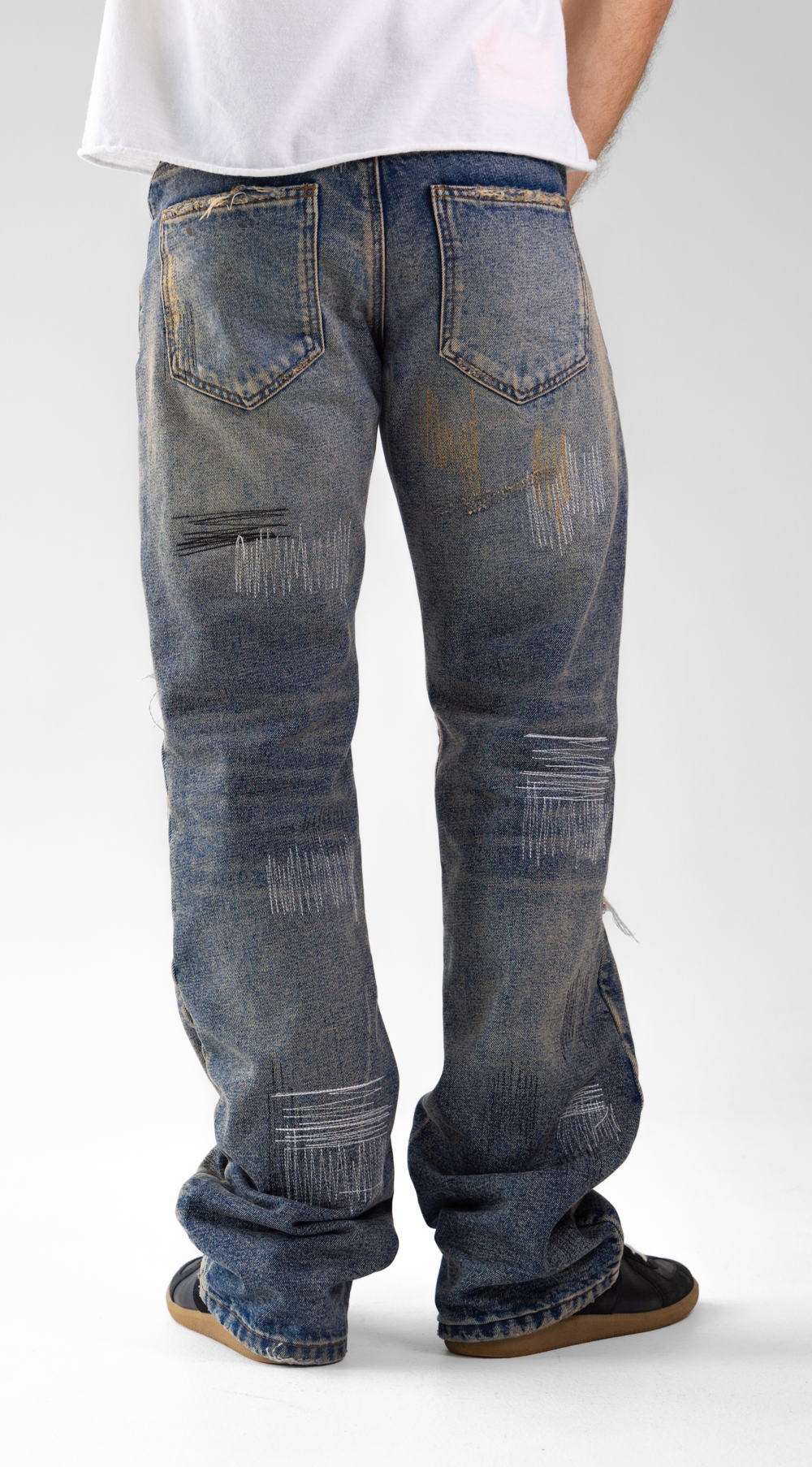 Multi Stitch Denim