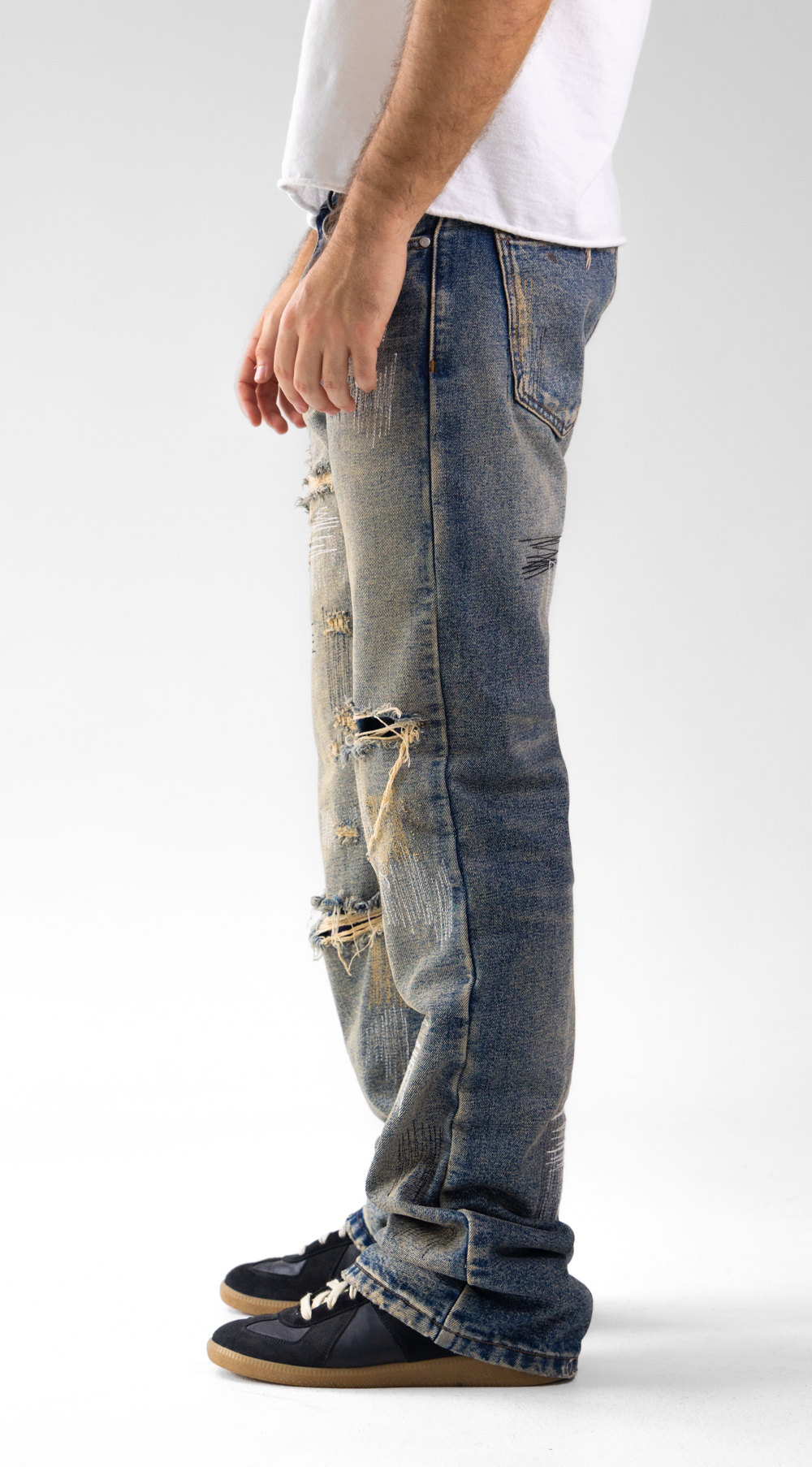Multi Stitch Denim