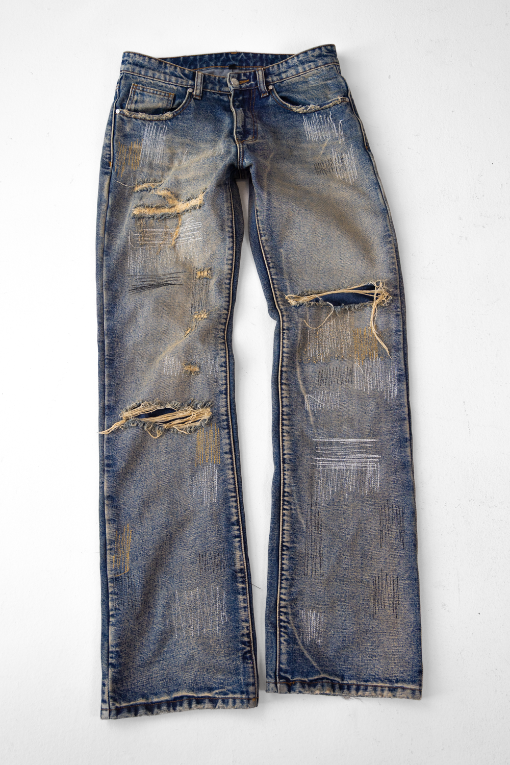 Multi Stitch Denim