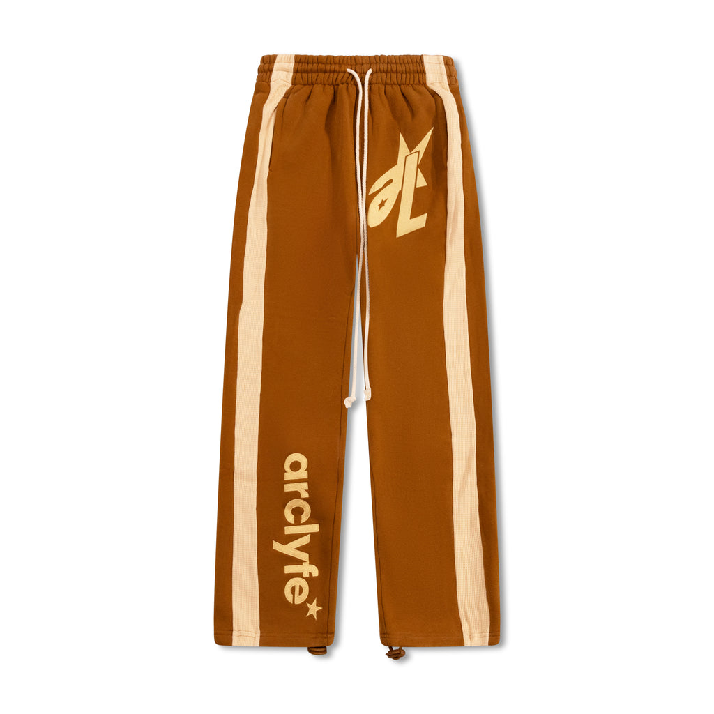 FADED ARC BROWN SWEATPANTS