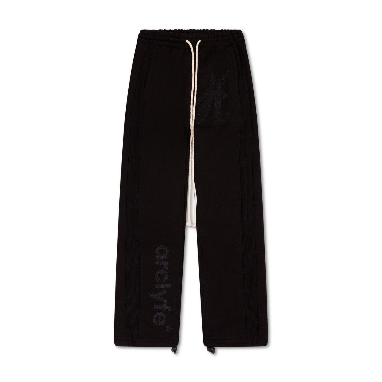 Black Flare Sweatpants