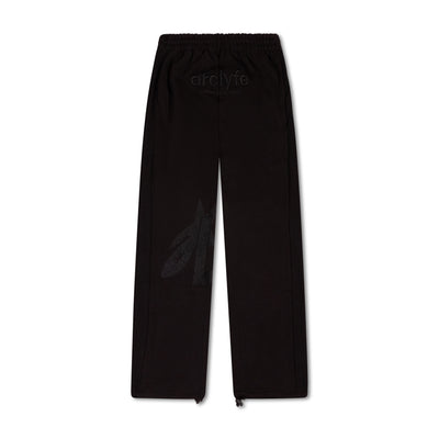 Black Flare Sweatpants