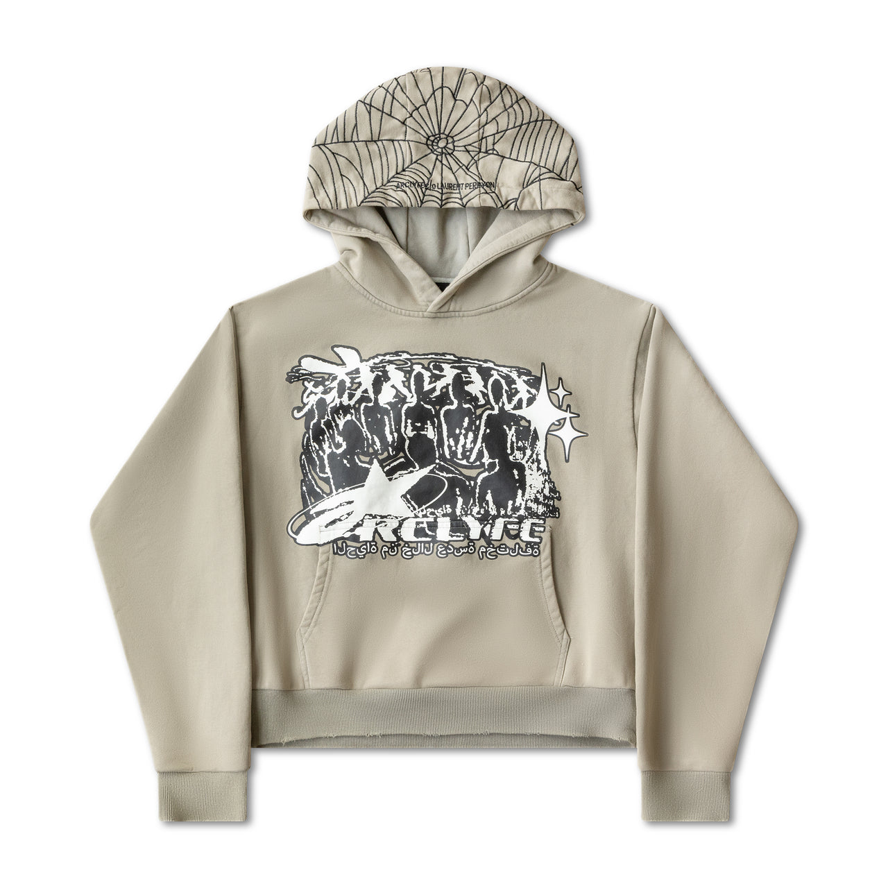 Clay Web Hoodie