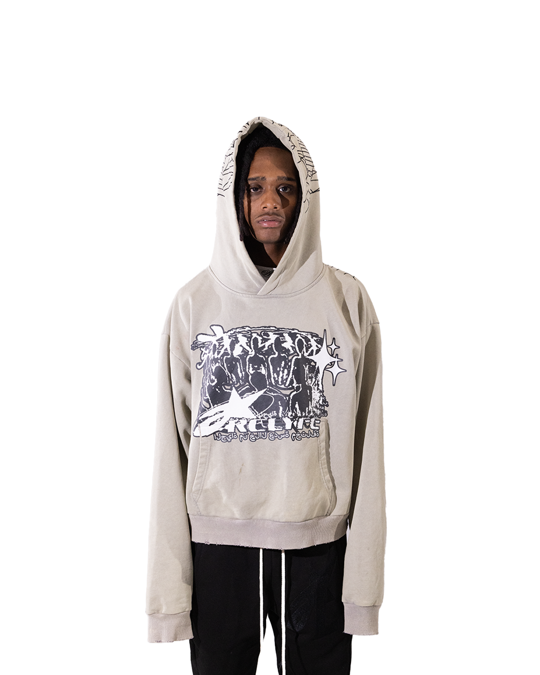 Web Hoodie - Clay